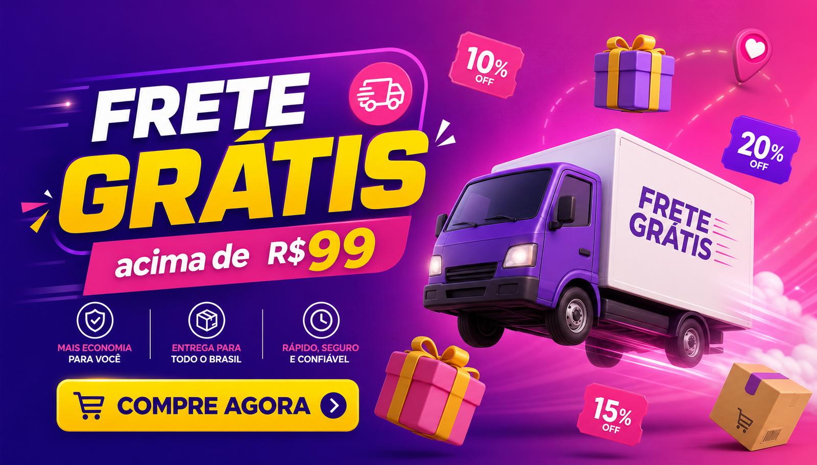 Cupom de 10% OFF na sua primeira compra